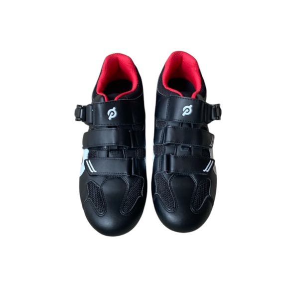 Peloton Black and Red Cycling Shoes - Picture 3 of 14